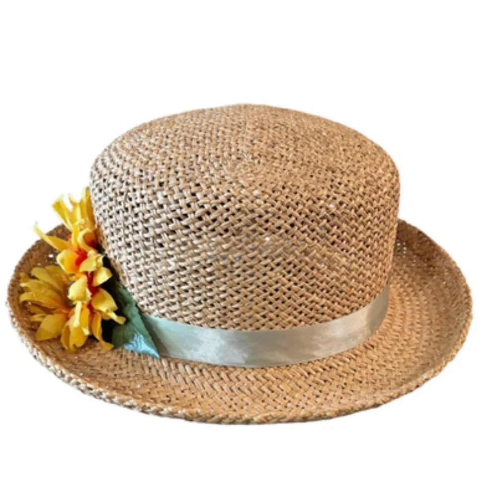 Womens Church Hat Brown One Size Fits All Hat - Picture 9 of 9
